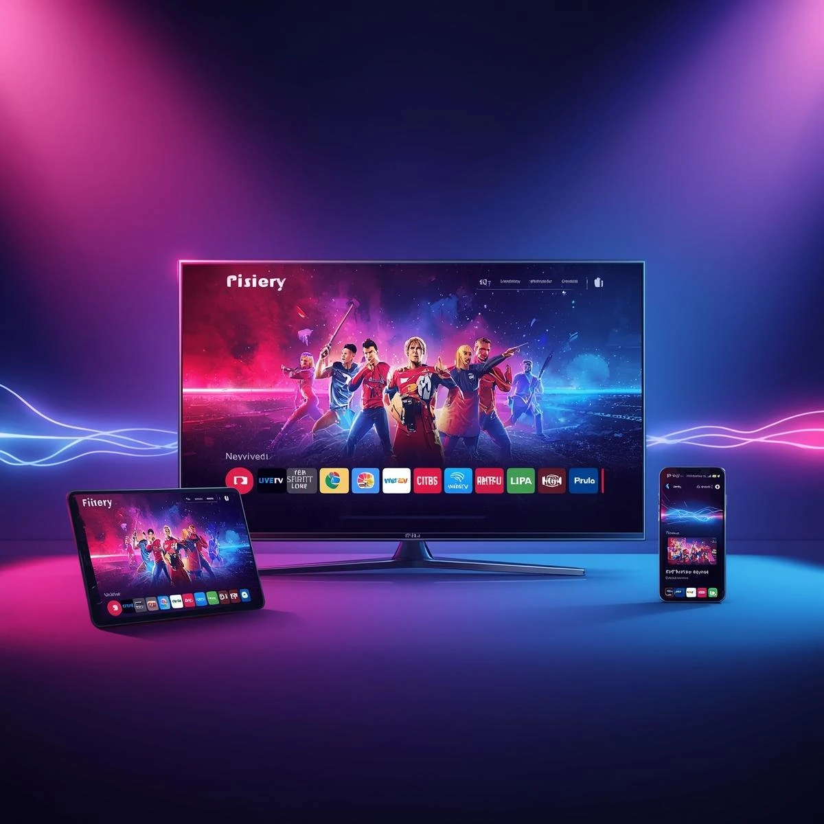 Premium iptv dans plusieurs écrans